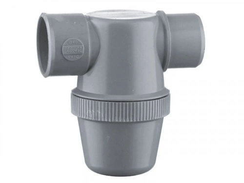 Siphon De Parcours En Pvc À Coller, Mâle / Femelle, D.32