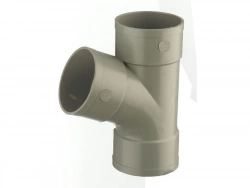 Té Simple Femelle / Femelle 67° Pvc Diam.100 Mm Girpi