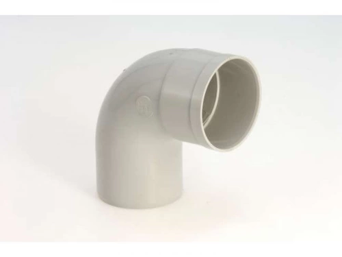 Coude 87.3° Pvc Gris Girpi, Dév.25 Cm Diam.80 Mm