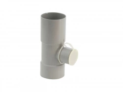 Collecteur D'Eau Pvc Gris Girpi, Dév.25 Cm Diam.80 Mm