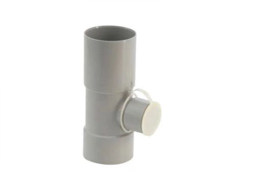 Collecteur D'Eau Pvc Gris Girpi, Dév.25 Cm Diam.80 Mm
