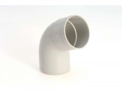 Coude 67.3° Pvc Gris Girpi, Dév.25 Cm Diam.80 Mm