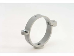 Collier insert à charnière en pvc, GIRPI, diam. 80 mm gris