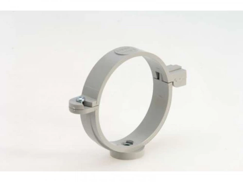 Collier insert à charnière en pvc, GIRPI, diam. 80 mm gris