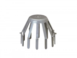 Crapaudine en pvc, GIRPI, diam. 80 mm gris