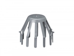 Crapaudine Gris Pvc D.100Mm