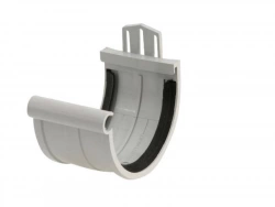 Jonction À Joint Pvc Gris Girpi, Dév.16 Cm