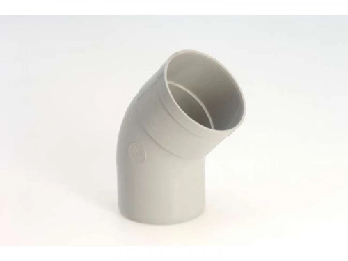 Coude 45° Pvc Gris Girpi, Dév.33 Cm Diam.100 Mm