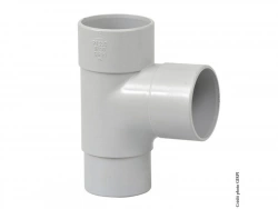 Culotte 87.3° Pvc Gris Girpi, Dév.16 Cm Diam.50 Mm