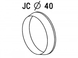Joint conique pour tube, diam. 40 mm