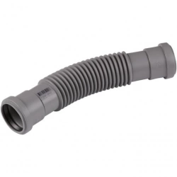 Raccord souple PVC gris - Ø 50 mm - Coudix Push-Fit - Girpi