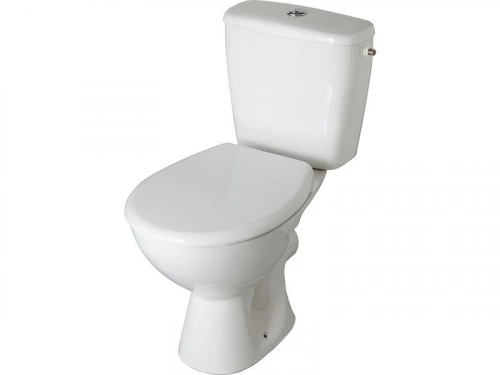 Pack WC à poser sortie horizontal, fermée non émaillée Element nf, GODART