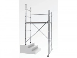 Echafaudage Aluminium Hobbystep H3 Hauteur De Travail 3 M