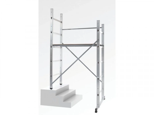 Echafaudage Aluminium Hobbystep H3 Hauteur De Travail 3 M