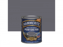 Peinture Fer Extérieur Direct Sur Rouille Hammerite Anthracite Brillant 0.75 L