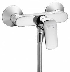 Mitigeur mécanique douche chromé brillant, HANSGROHE Mycube