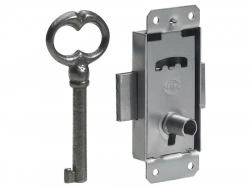 Serrure De Meuble Fer En Applique Hettich 25 Mm Réversible