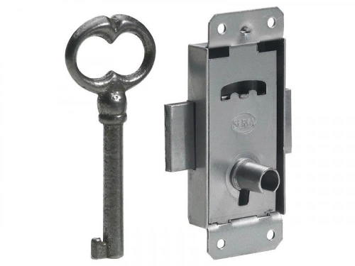 Serrure De Meuble Fer En Applique Hettich 25 Mm Réversible