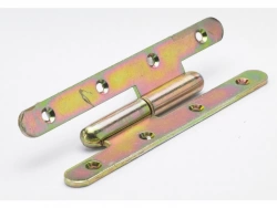 Paumelle gauche Acier Pour Fenêtre Hettich, L.80x45mm