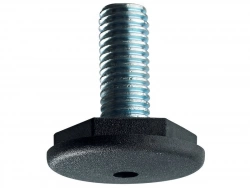 Lot De 2 Vérins Acier À Visser, Diam.10 X H.30 Mm
