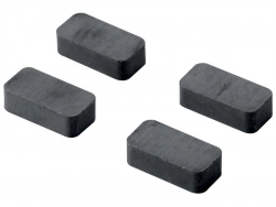 Lot De 4 Aimants Magnétiques Hettich, L.20 X L.10 Mm