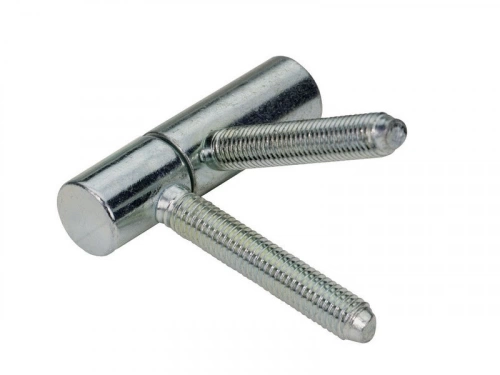 Lot De 2 Fiches À Visser Hettich, Acier Zingué, H.55 X L.15 Mm