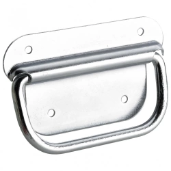 Poignée de caisse à visser acier zingué HETTICH, L.97 mm
