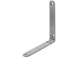 Equerre Grise 120X120X18 Mm Inox Hettich