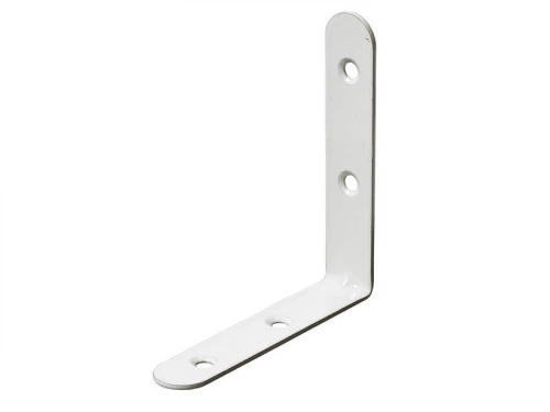Equerre chaise acier 100 / 15 blanc