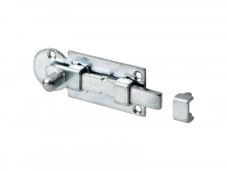 Verrou à poussoir acier HETTICH, L.60 x l.23 mm