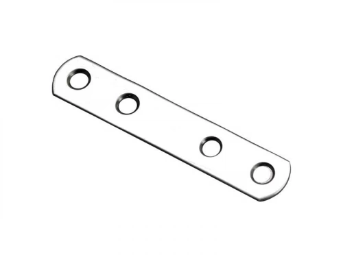 Ferrure  d'assemblage poli HETTICH, l.80 mm