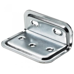 Equerre réglage acier zingue HETTICH, l.40 mm