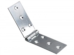 Charniere universel acier pour meuble, HETTICH, L.34 x l.140 mm