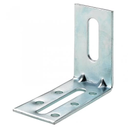 Equerre réglage acier zingue HETTICH, l.70 mm