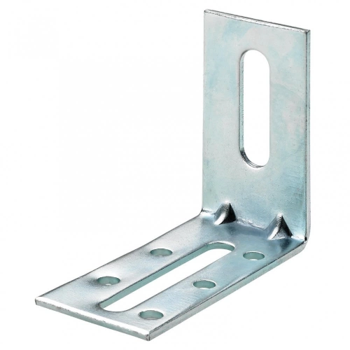 Equerre réglage acier zingue HETTICH, l.70 mm