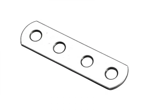 Ferrure  d'assemblage poli HETTICH, l.60 mm