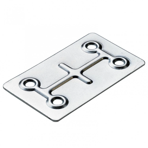 Profil d'assemblage acier zingue HETTICH, L.66 mm x l.40 mm