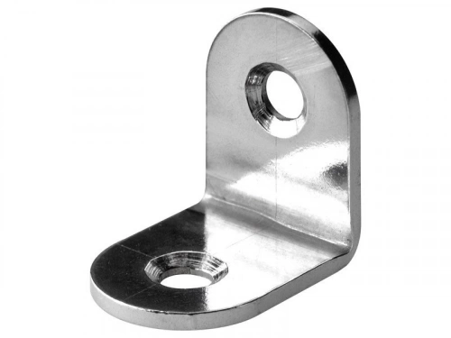 Lot de 10 équerres de chaise inox HETTICH, L.20 mm x l.15 mm x H.2 cm