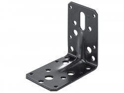 Equerre noir HETTICH, l.90 mm x P.60 cm