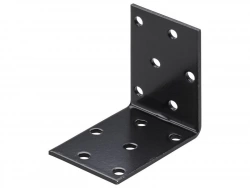 Equerre noir HETTICH, l.60 mm x P.40 cm