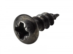 Vis  pour charnières et raccords pour meuble, HETTICH, 3,5 x 9 mm, noir