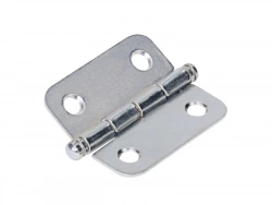 Lot De 2 Paumelles Acier Pour Meuble Hettich, L.50 X L.40 Mm