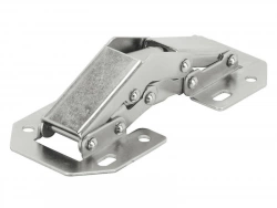 Charnière universelle acier pour meuble, L.104 x l.44 mm