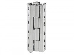 Lot De 2 Charnières Universelles Acier Pour Meuble, L.10 X L.50 Mm