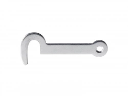 Lot De 2 Crochets De Contrevent Acier Hettich, L.70 X L.27 Mm