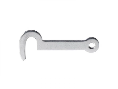 Lot De 2 Crochets De Contrevent Acier Hettich, L.70 X L.27 Mm
