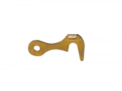 Lot De 2 Crochets De Contrevent Acier Hettich, L.32 X L.17 Mm