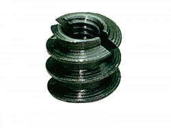 Lot De 8 Manchons À Visser Acier Brut Hettich, L.14 Mm