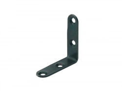 Equerre de chaise en acier époxy, HETTICH, l.30 mm noir