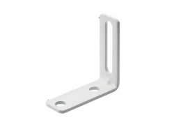 1 Équerre Réglable Acier Brut Hettich, L.55 Mm